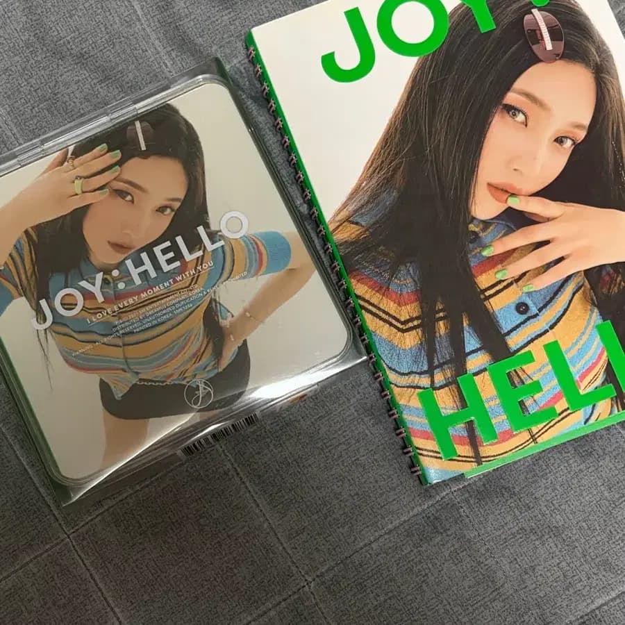 조이 헬로 앨범 케이스버전 포토북 포카