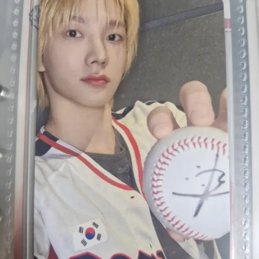 보넥도 성호 home GS25 야구 포카