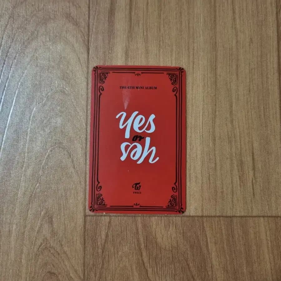 트와이스 예올예(yes or yes) 다현 포토카드 (포카) 2