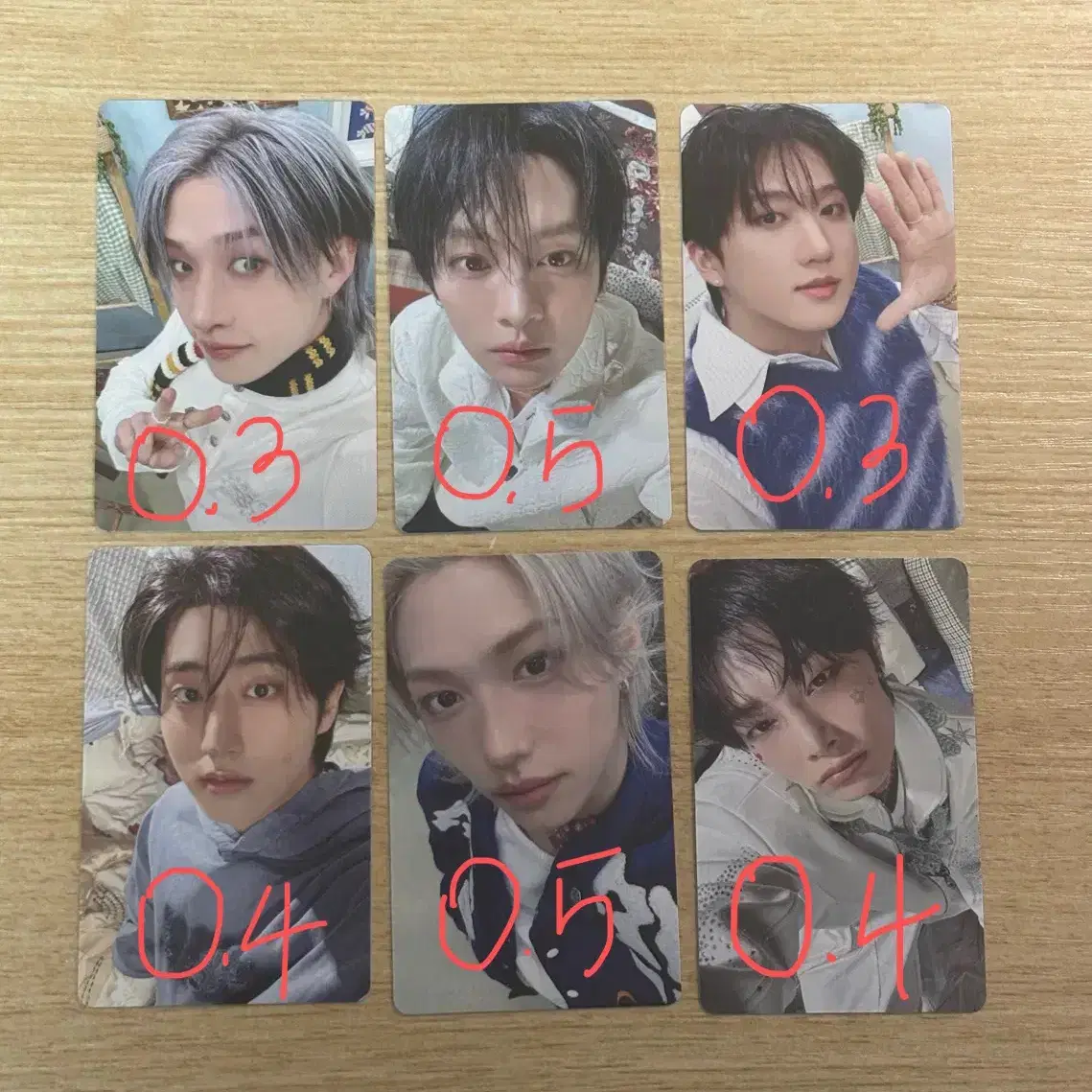 스트레이키즈 스키즈 포카 팬미팅 특전 방찬 리노 창빈 한 필릭스 아이엔