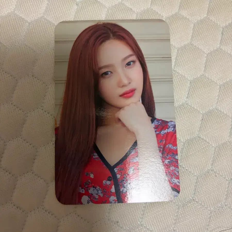 레드벨벳 조이 레드메어 티켓 홀더 포카 양도합니다