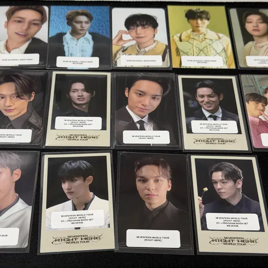 급처) 세븐틴 포카 대량 양도 12