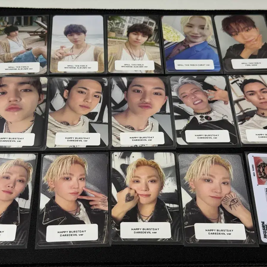 급처) 세븐틴 포카 대량 양도 7