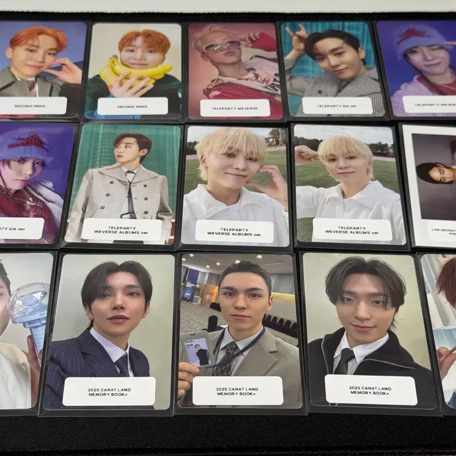 급처) 세븐틴 포카 대량 양도 9