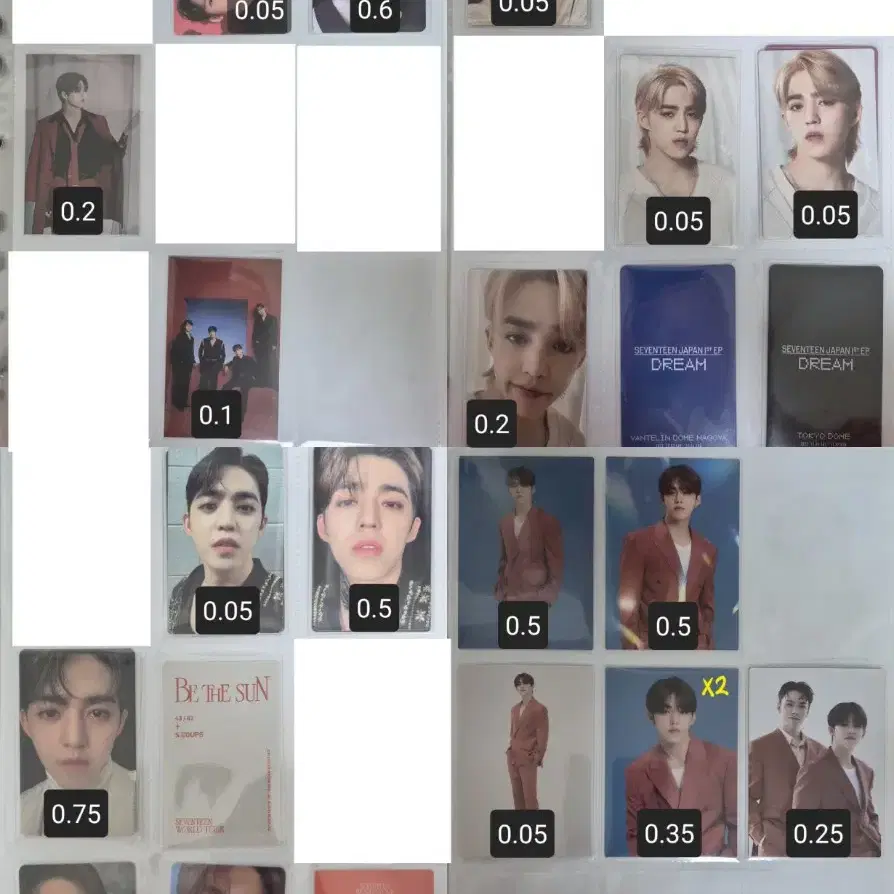 세븐틴 에스쿱스 포카 포토카드 하입바이브 샤다콘 짭폴라 팔로우 회장한정 6
