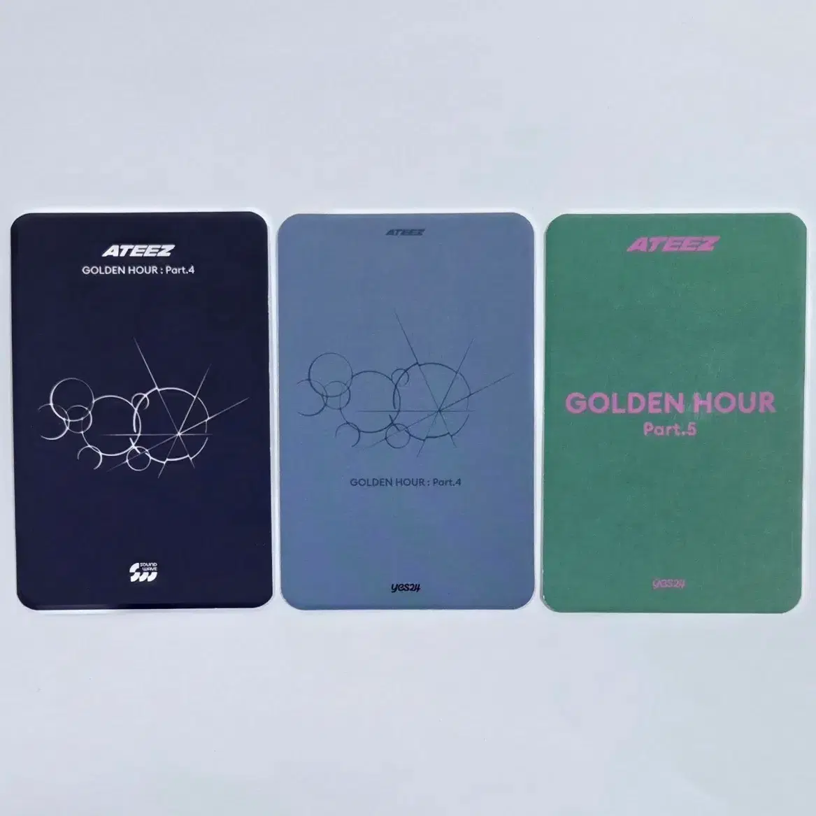 ATEEZ 에이티즈 최 산 사운드웨이브 yes24 특전 포카 포토카드 2