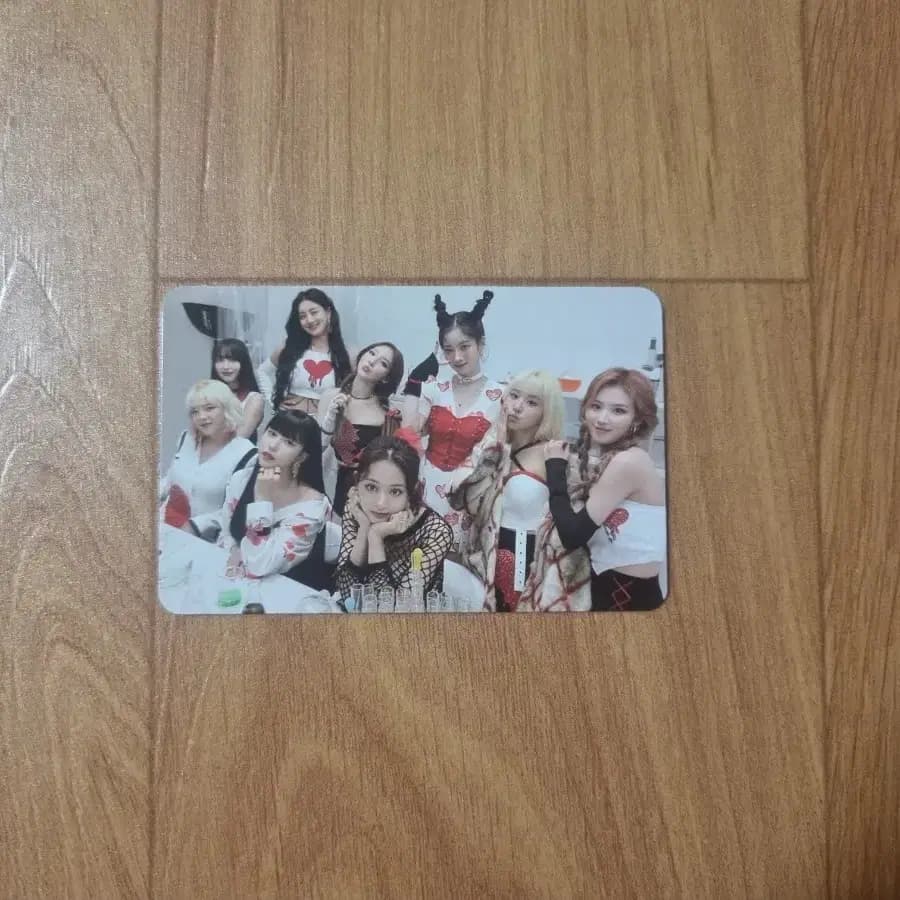 트와이스 사이언티스트 단체 포토카드 (포카)