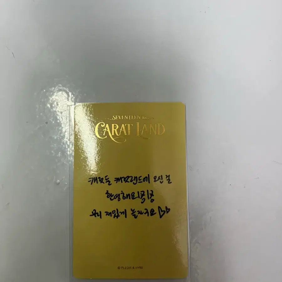 세븐틴 디노 캐럿랜드 2026 스페셜 포토카드 2