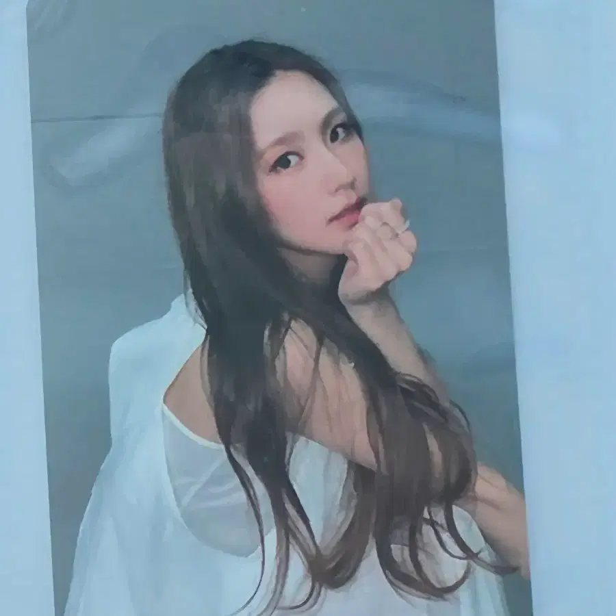 아이들 미연 텔레파시 이벤트 당첨자 포카