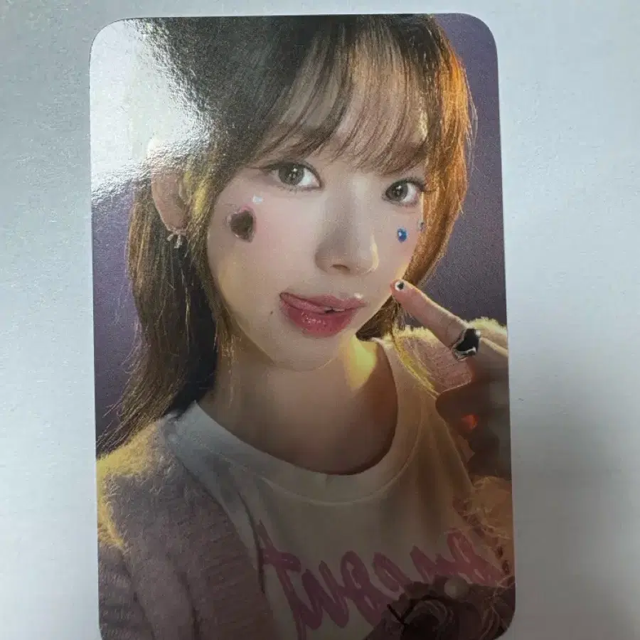 에스파 카리나 COME TO MY ILLUSION 포인트 스티커 포카 1