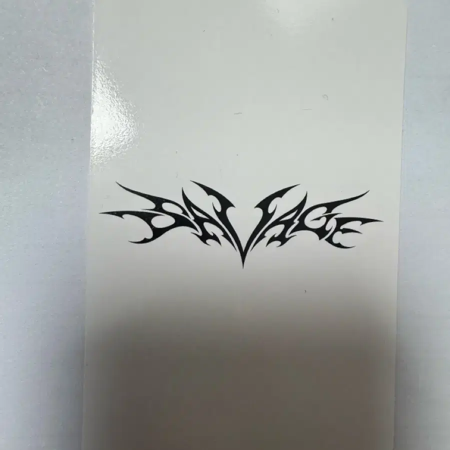 에스파 지젤 Savage SM Global shop 특전 2