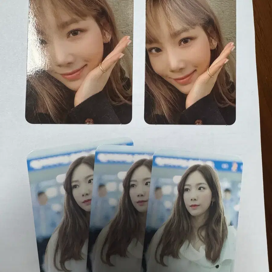 소녀시태 태연 Purpose 리패키지 앨범 포토카드