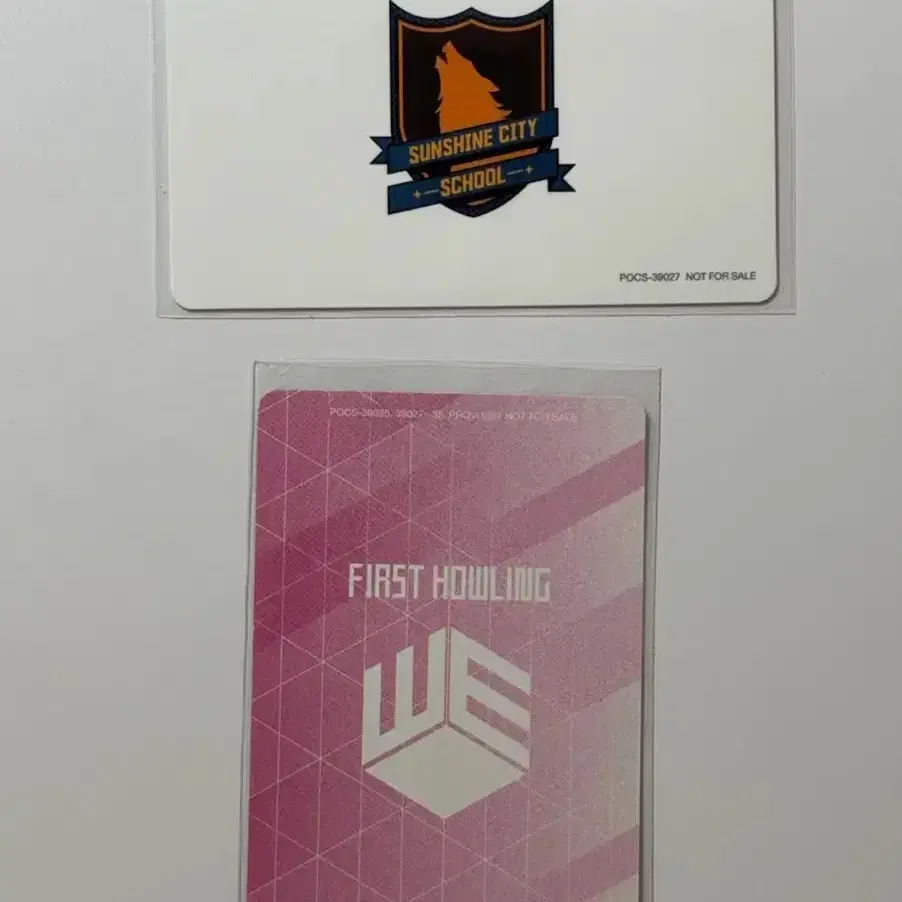 앤팀 의주 first howling 퍼스트 하울링 포토카드 포카 학생증 2