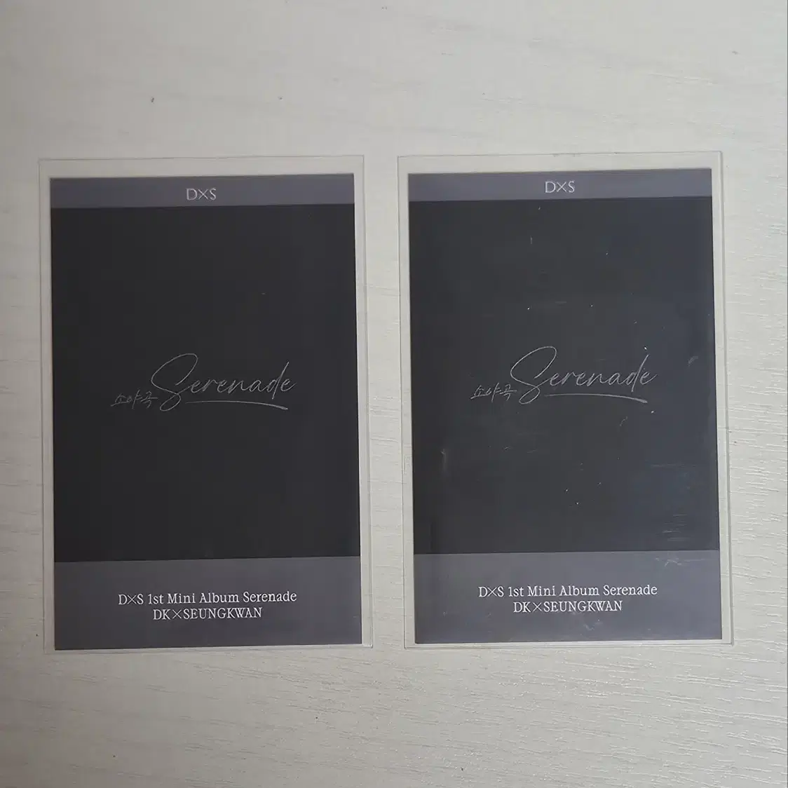 세븐틴 도겸 승관 사운드웨이브 특전 포토카드 2