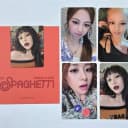 르세라핌 허윤진 스파게티 위버스 JAPAN 퓨어플로우 Yes24 포카 1