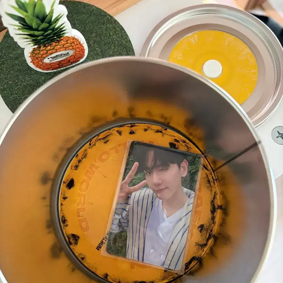 백현 파인애플 앨범 cd 포카 포함 1