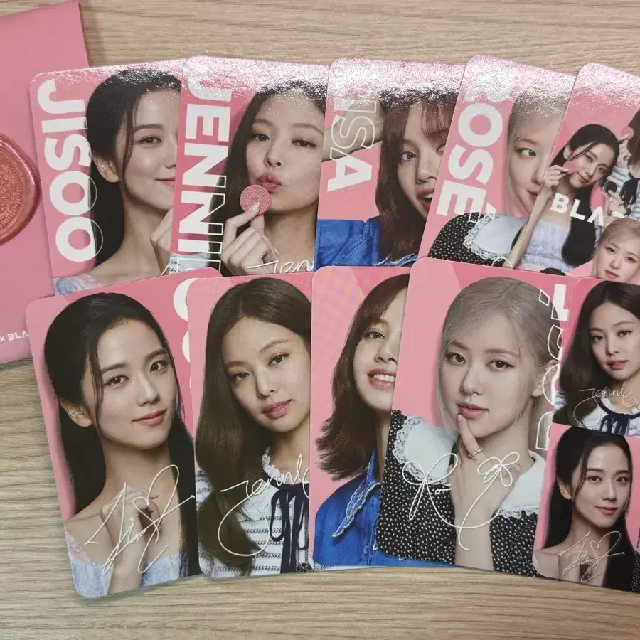 블랙핑크 오레오 포토카드 포카 판매 양도 제니 지수 리사 로제 1