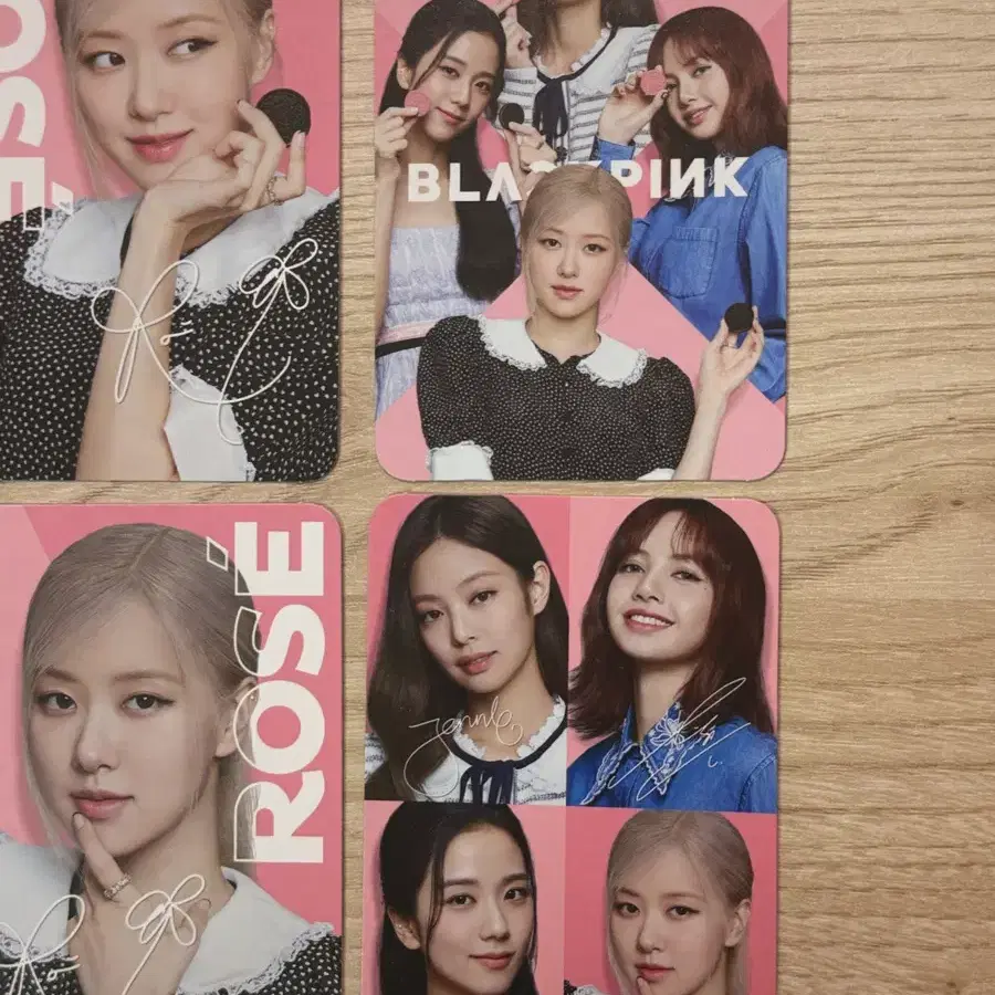 블랙핑크 오레오 포토카드 포카 판매 양도 제니 지수 리사 로제 5