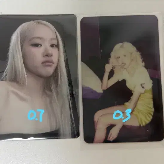로제 로지 앨범 포카