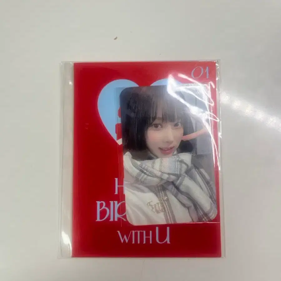 (미개봉) 에스파 윈터 생일 포카 양도