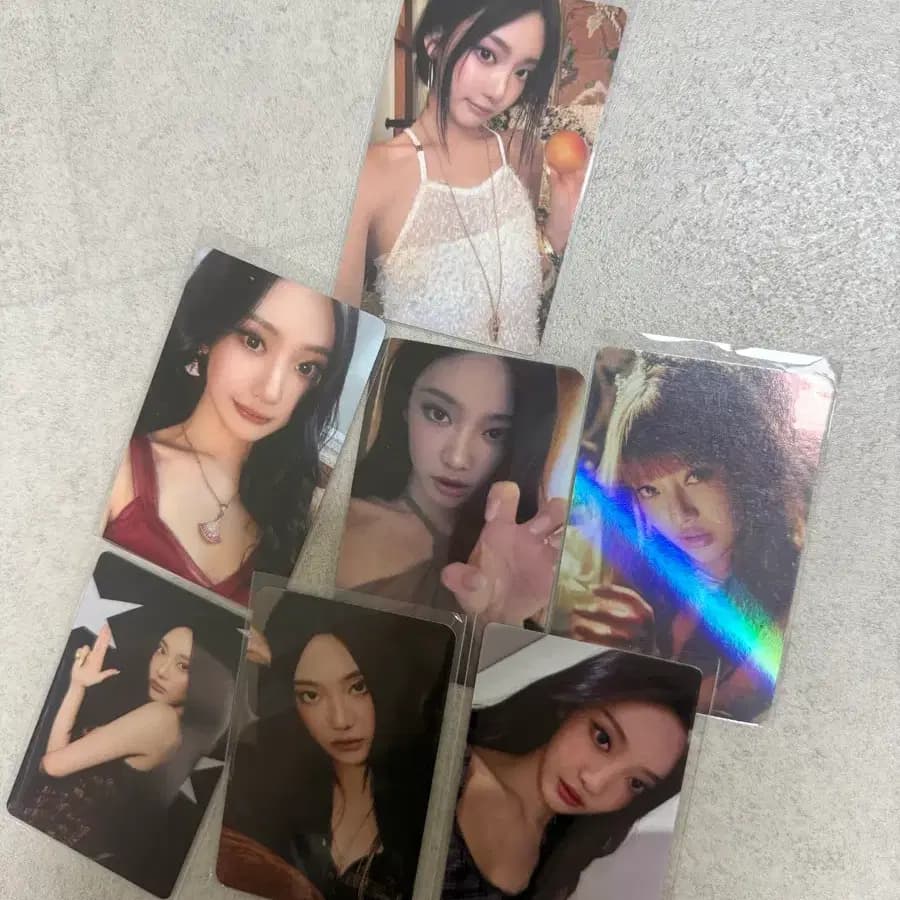 에스파 포카 판매 윈터 카리나 지젤 닝닝 트레카 4