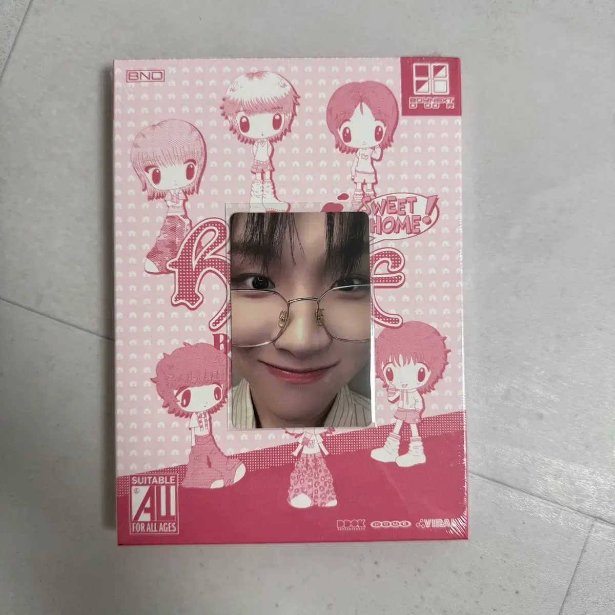 보이넥스트도어 스윗홈 미개봉앨범 운학 타워레코드 얼빡포카 1