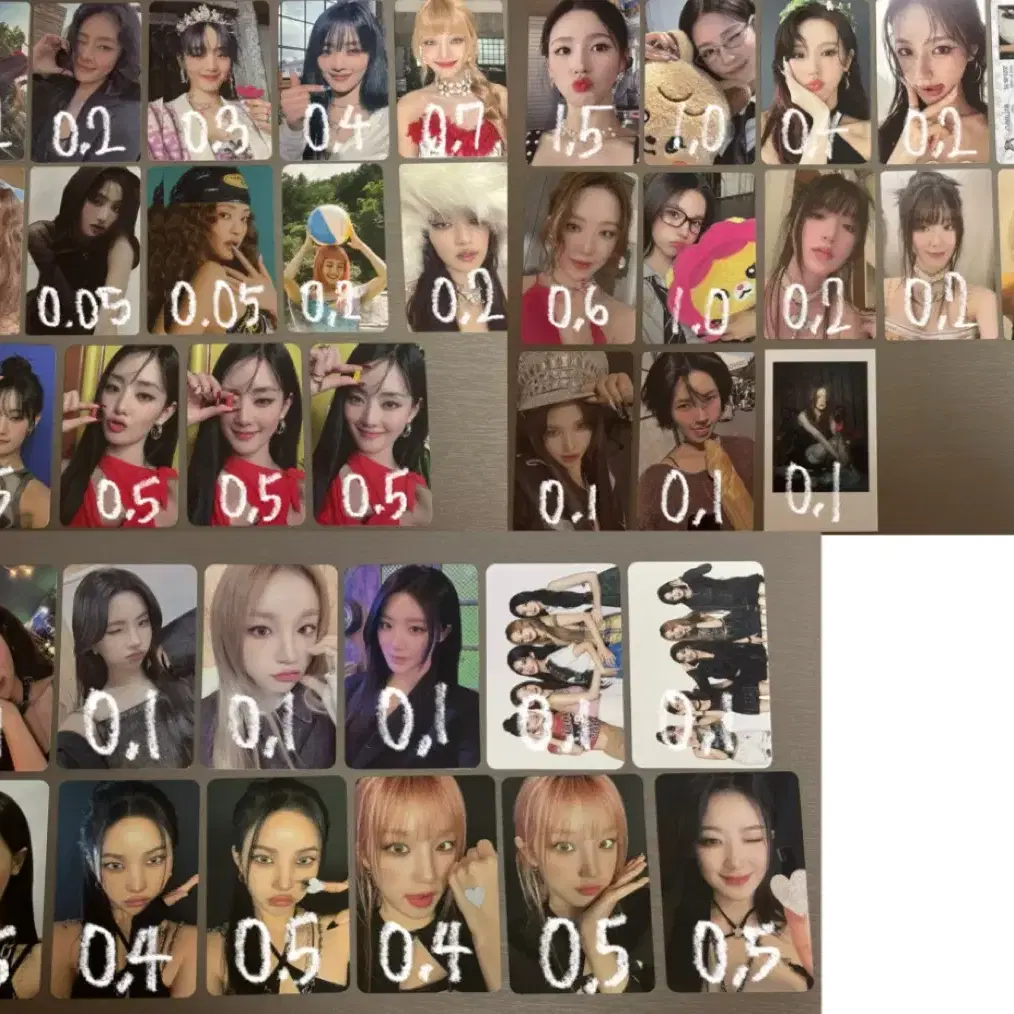 제시가능) 아이들 여자아이들 포카 민니미연소연우기슈화 앨범공방역조공