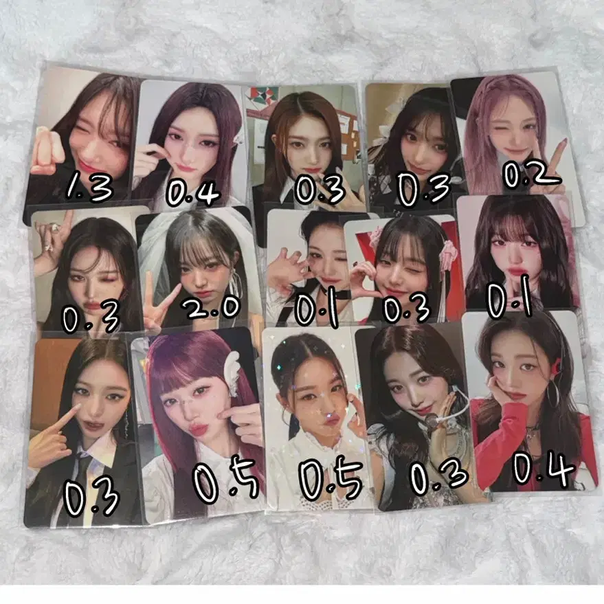 아이브 ㅅㅊㅇ 장원영 레이 이서 가을 리즈 포토카드 판매 1