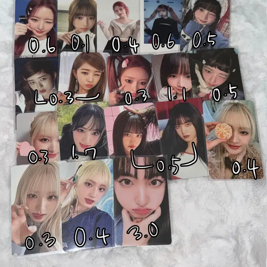 아이브 ㅅㅊㅇ 장원영 레이 이서 가을 리즈 포토카드 판매 2