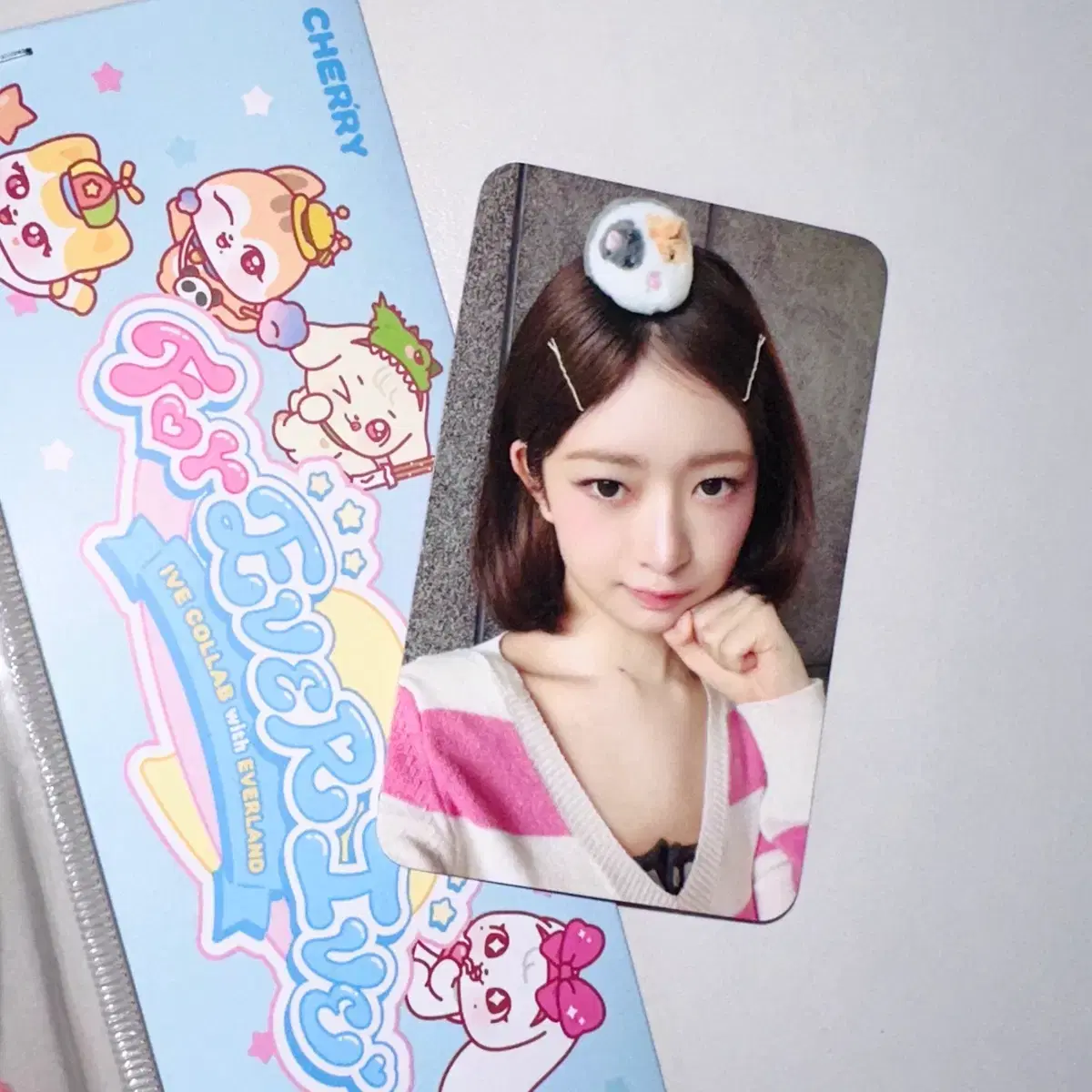아이브 에버랜드 미니브 팝업 미션 인증 포카 레이 양도 1
