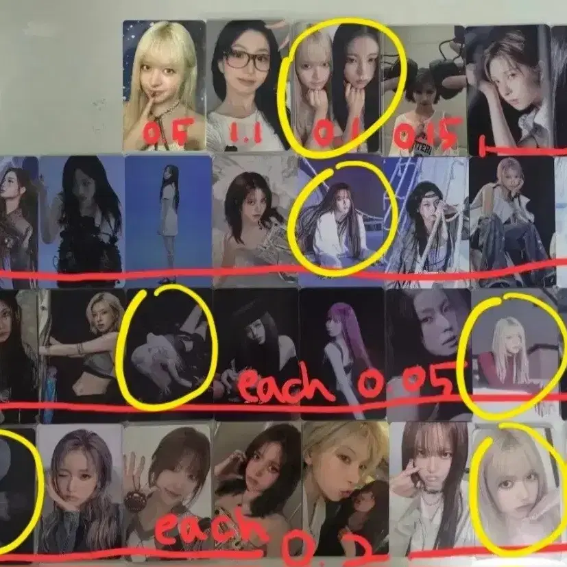 엔믹스 릴리 포카 8장 개인결제창