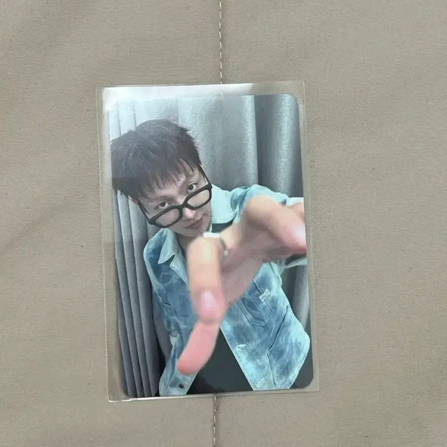 에이티즈 팝업 홍중 포카 1