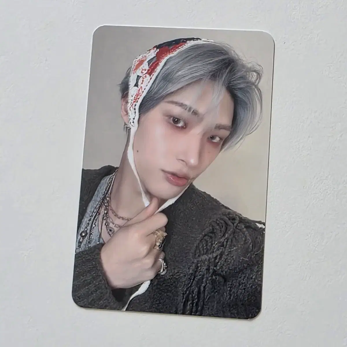 에이티즈 민기 제일귀여워 사운드웨이브 포카