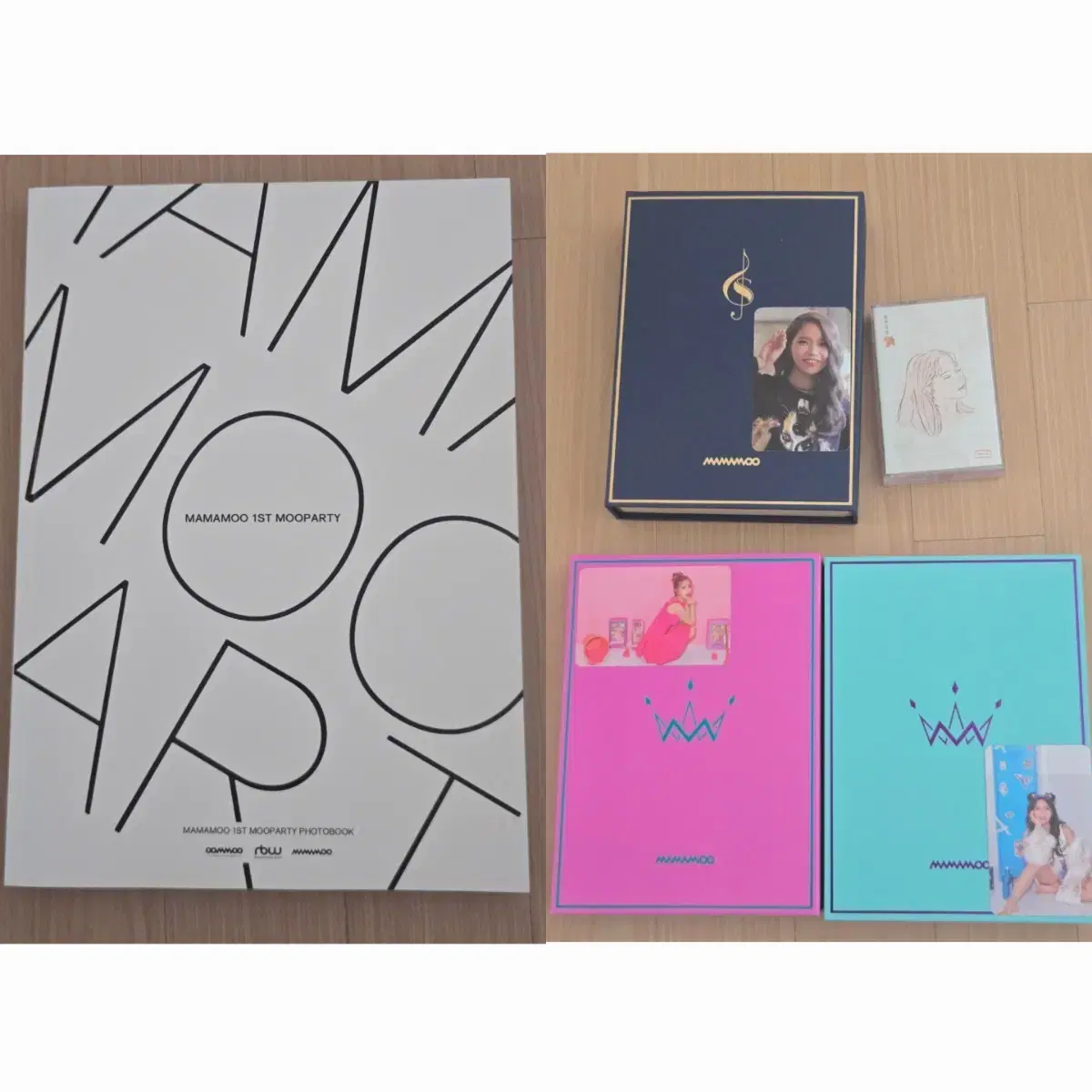 마마무 앨범 솔라감성 등 판매 포카포함 포토북 무파티 테이프 cd 화사