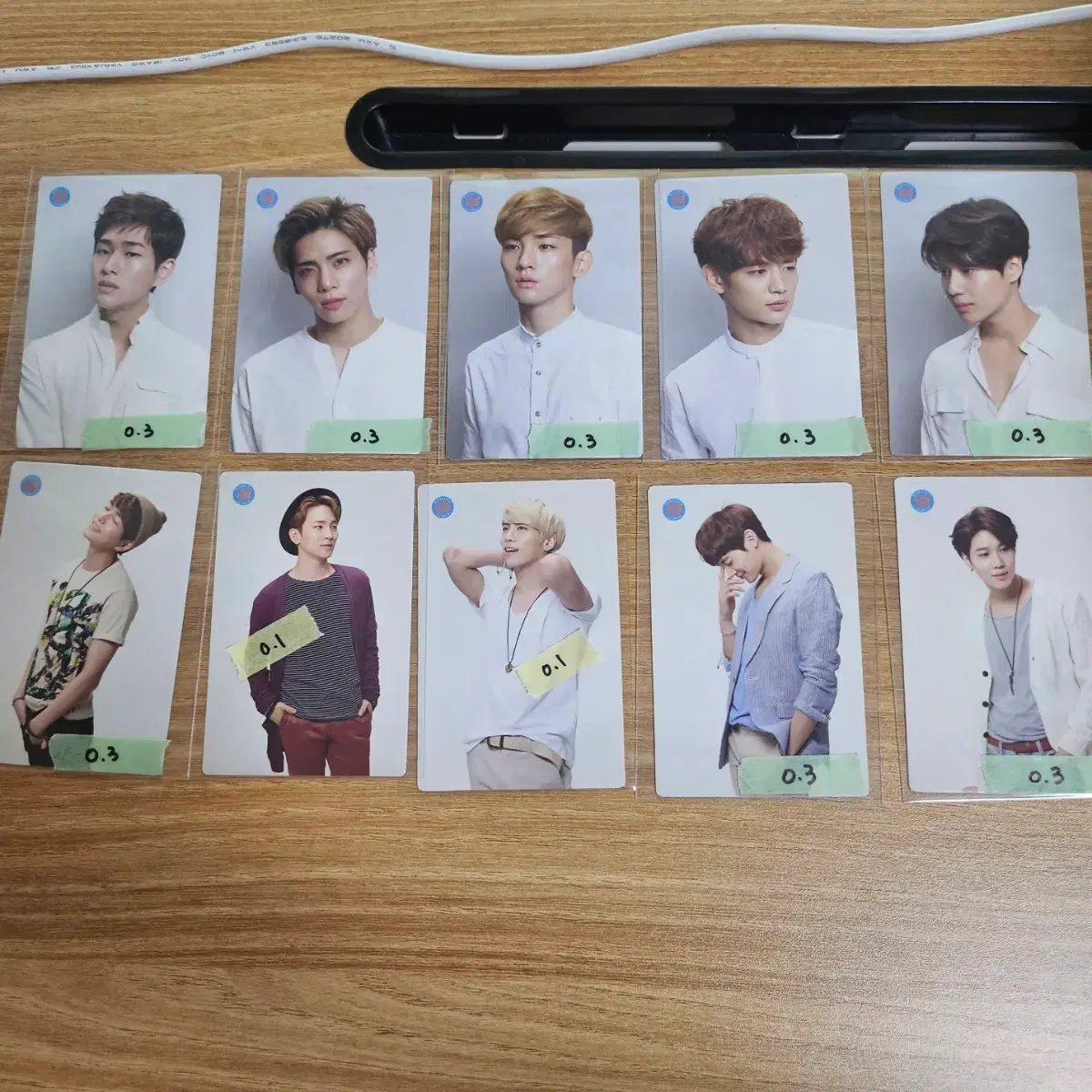 샤이니 더샘 포카 온유 종현 키 민호 태민