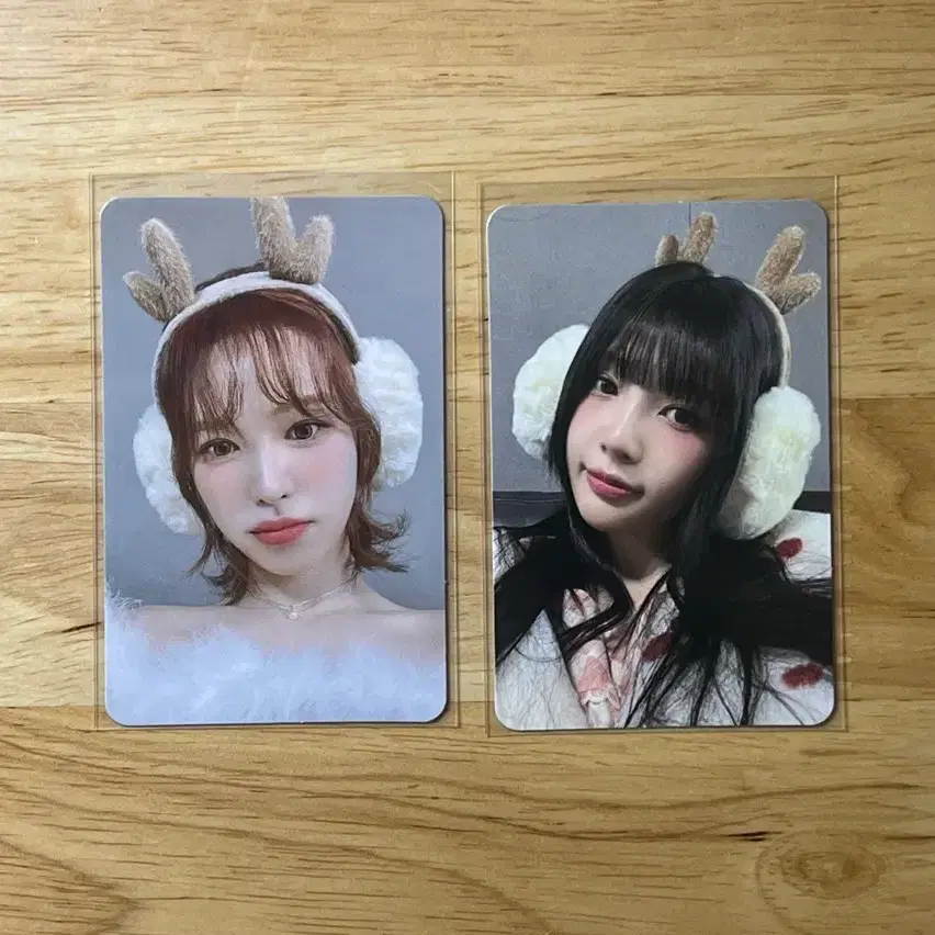 레드벨벳 웬디/조이 포토카드