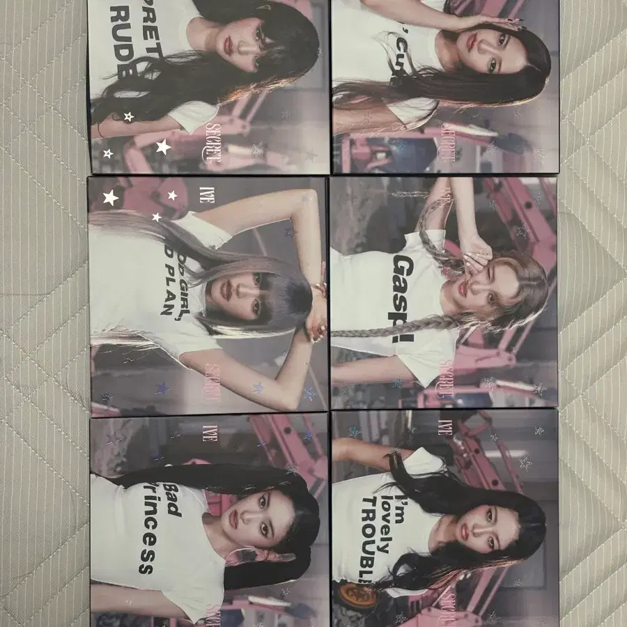 아이브 시크릿 xoxz 디지팩 쥬얼 장원영리즈이서가을유진레이 개봉앨범포카