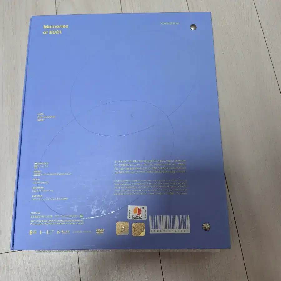 BTS Memories 2021 포토북 + RM 포토카드 2