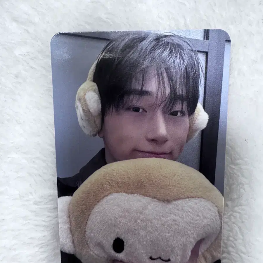ateez san 에이티즈 최산 숭이 포카 1