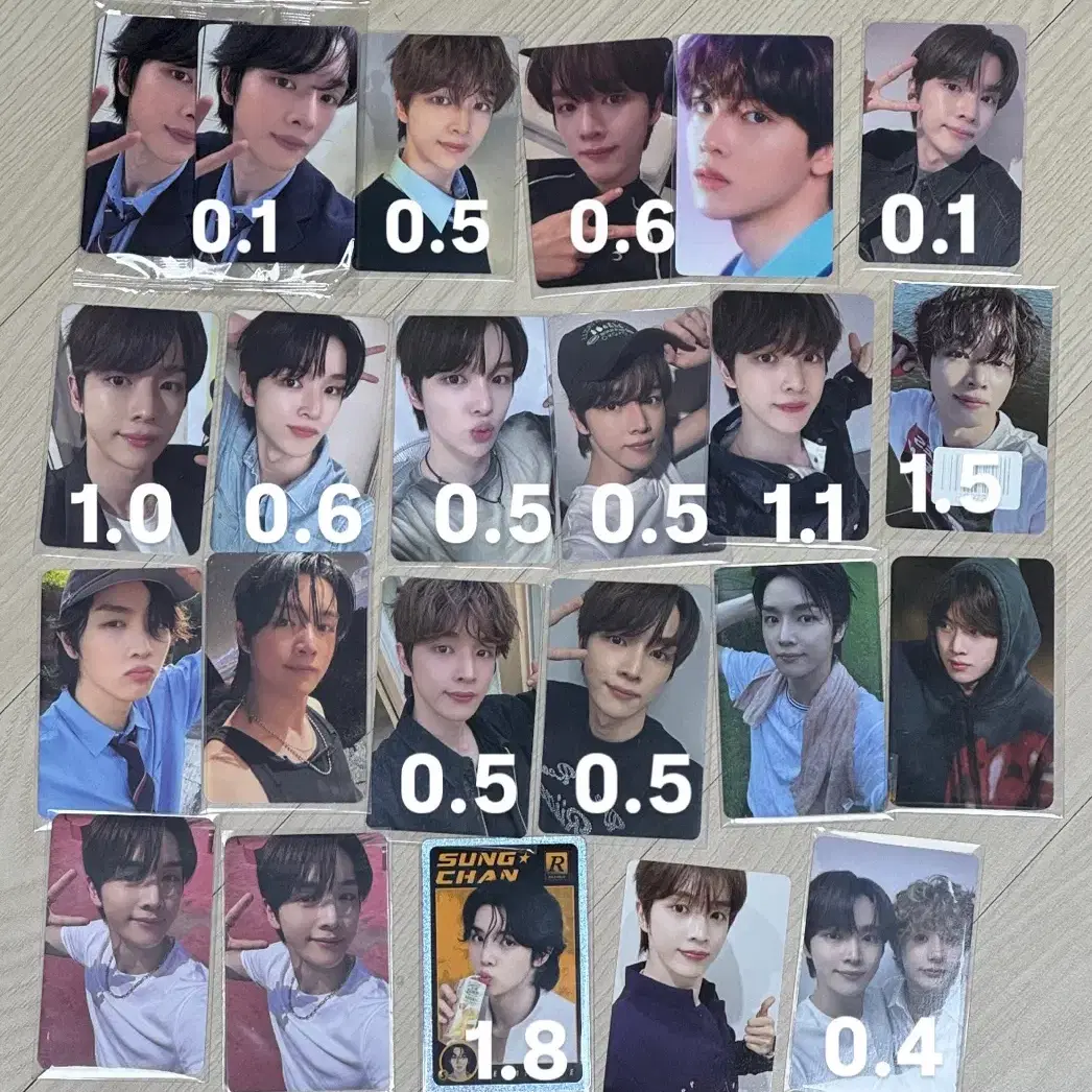 라이즈 성찬 포카 양도 일본 팬미팅 럭드 트레카 1