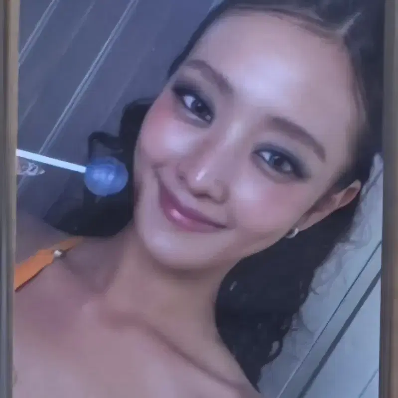 아이들 idle 애플뮤직 럭키드로우포카 민니