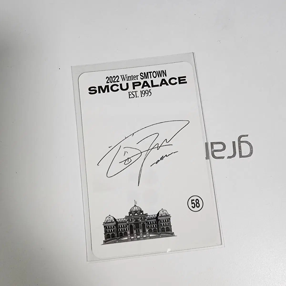 샤이니 온유 SMCU2022 포카 2