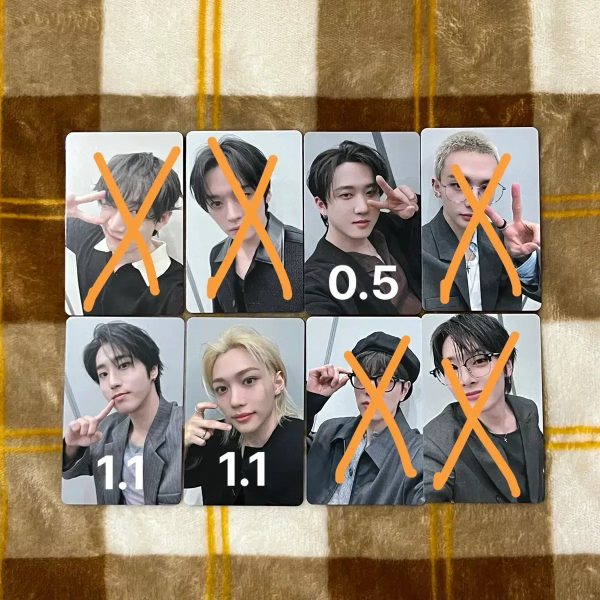 스트레이키즈 스키즈 시즈오카 회장 포카 창빈 한 필릭스 포카 양도 1