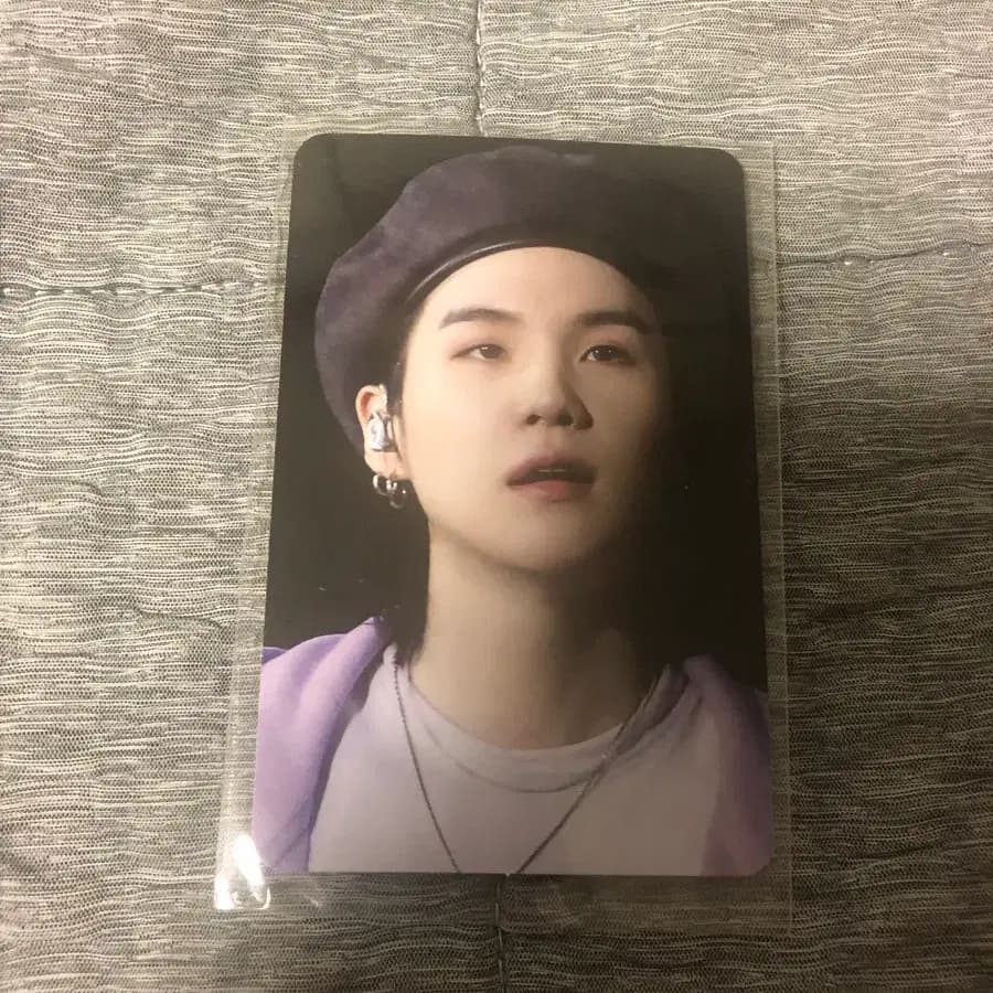 BTS 방탄소년단 슈가 Yet to come 시네마 특전포카 SUGA 1