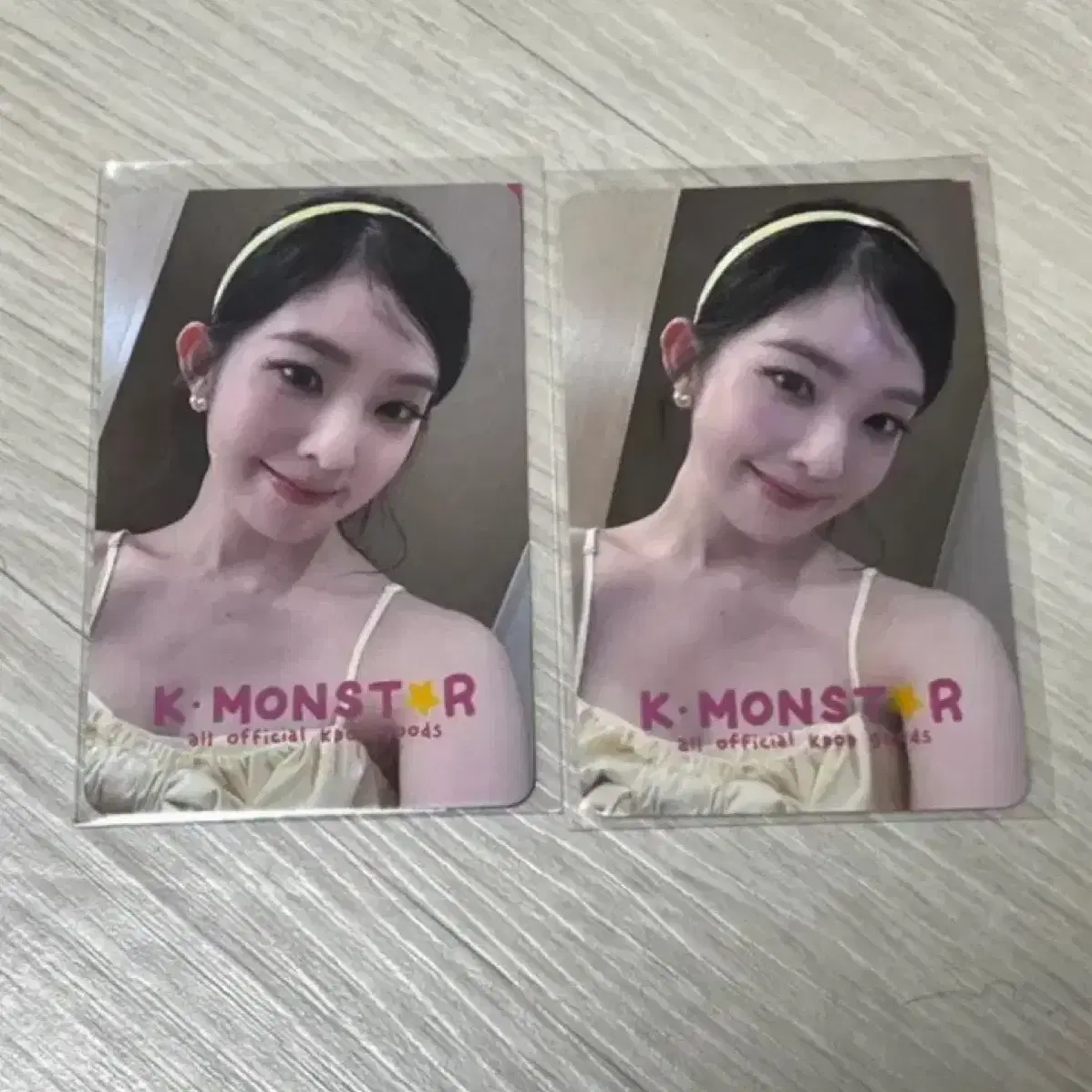 레드벨벳 아이린 케이몬스터 대만 포카 미공포 특전 1