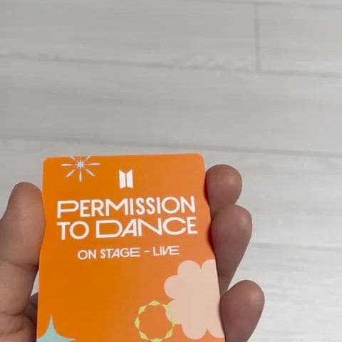 폭덤) 방탄 bts 퍼투댄 퍼미션투댄스 라이브 앨범 정국 포카 4