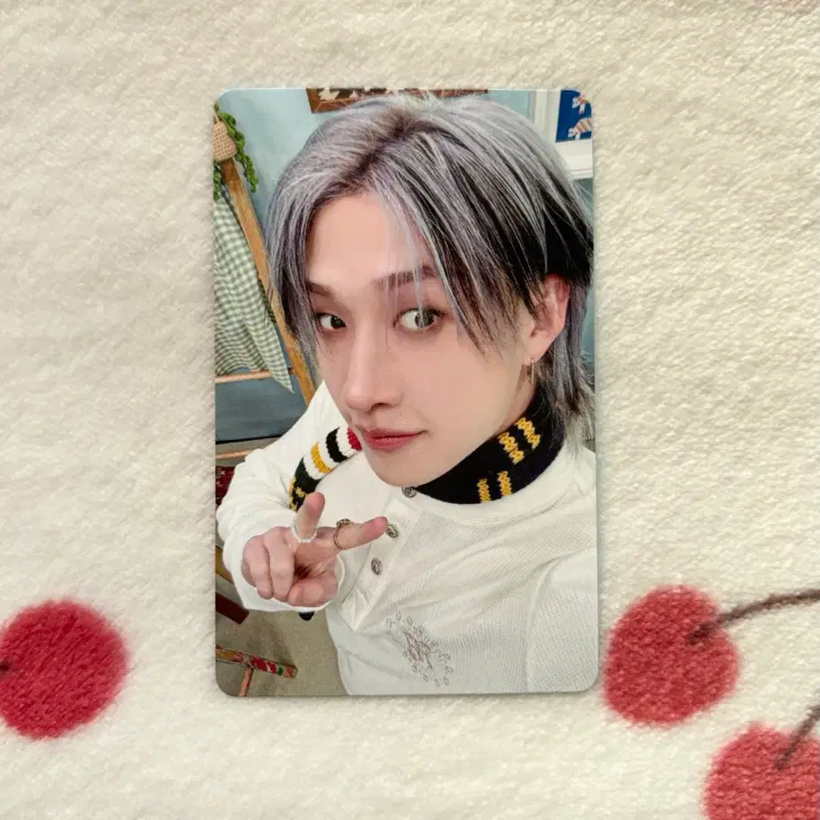 스트레이키즈 6기 팬미팅 MD 온라인 특전 포카 방찬 1