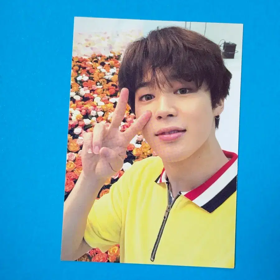 BTS 방탄 jimin 지민 일본 럽셀 여권 지갑 특전 포토카드 1