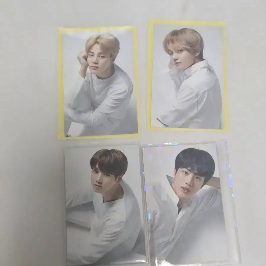 방탄소년단  진 지민 태형 정국 VT 코스메틱 포카 1