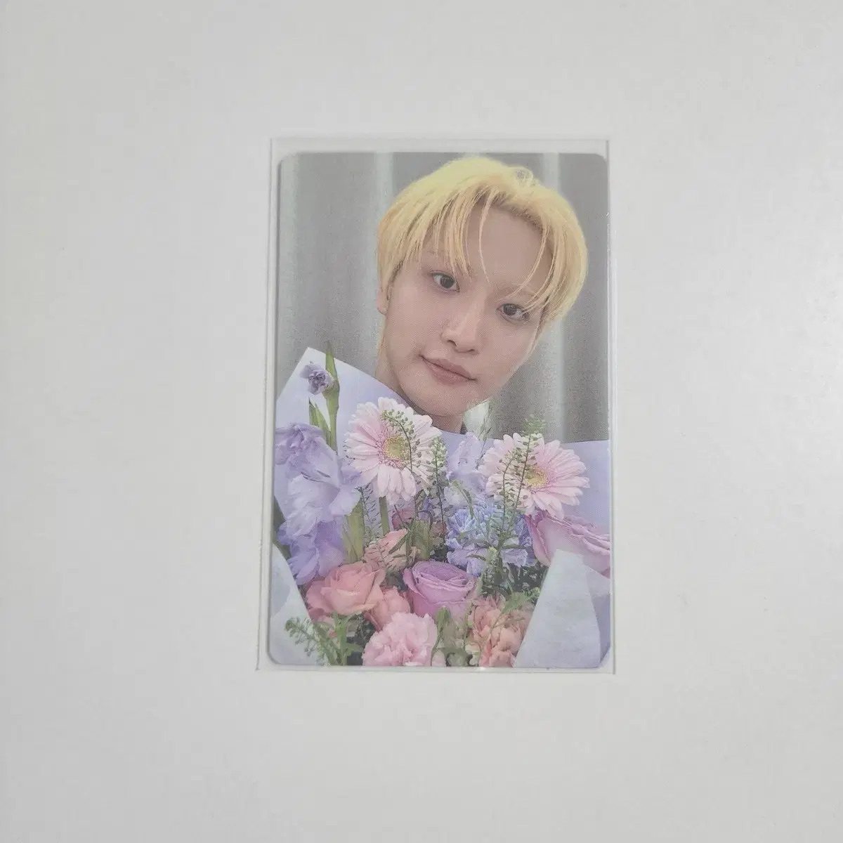 에이티즈 성화 BAD 꽃다발 미공포 양면포카 1